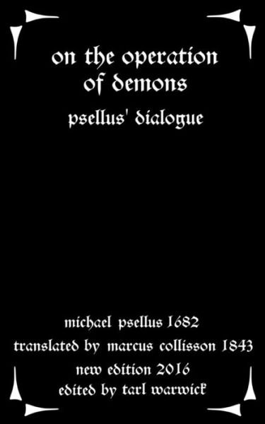 Cover for Michael Psellus · On the Operation of Demons (Pocketbok) (2016)