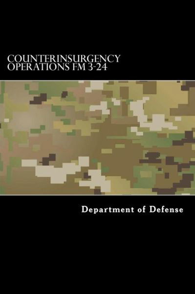 Cover for Department of Defense · Counterinsurgency Operations FM 3-24 (Paperback Bog) (2016)