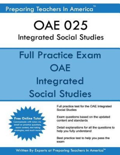 Cover for Preparing Teachers in America · OAE 025 Integrated Social Studies (Paperback Book) (2016)