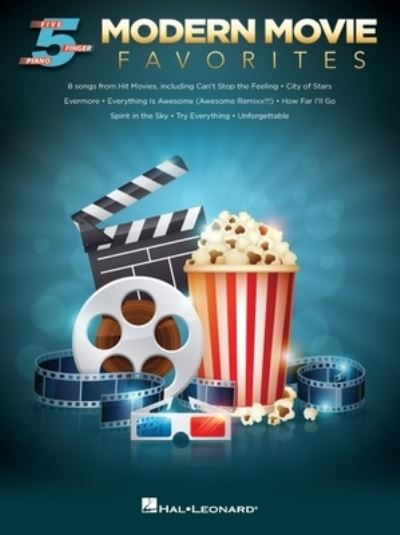 Cover for Hal Leonard Publishing Corporation · Modern Movie Favorites for Five-Finger Piano (Book) (2017)