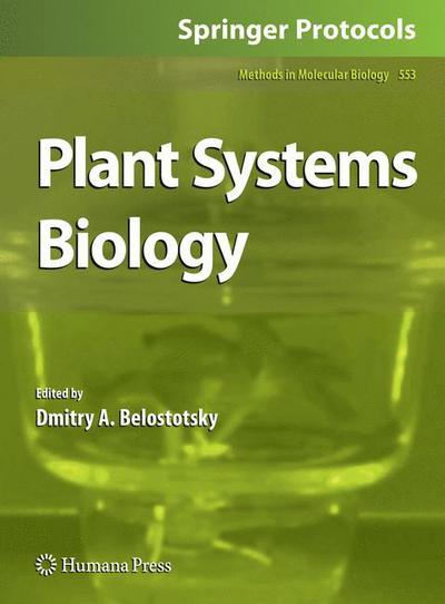 Cover for Plant Systems Biology - Methods in Molecular Biology (Paperback Book) [2009 edition] (2012)