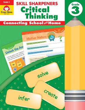 Skill Sharpeners Critical Thinking, Grade 3 - Evan Moor - Livros - Evan Moor Educational Publishers - 9781629383514 - 2017