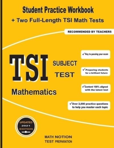 Cover for Michael Smith · TSI Subject Test Mathematics (Paperback Book) (2021)