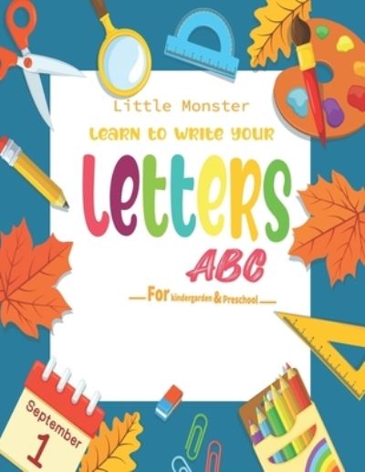 Cover for Perfect Letter Tracing Book · Alphabet Trace the Letters (Paperback Book) (2019)