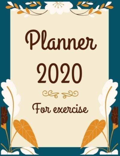 Cover for Aj Books Gallery · Planner 2020 for exercise (Pocketbok) (2019)