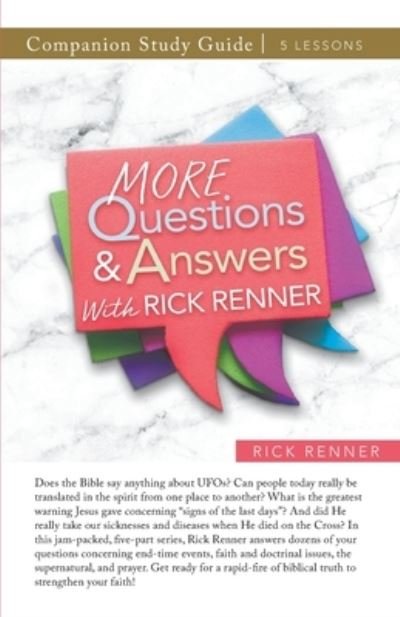 Cover for Rick Renner · More Questions and Answers With Rick Renner Study Guide (Paperback Book) (2022)