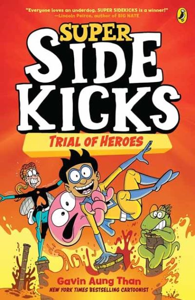 Cover for Gavin Aung Than · Super Sidekicks 3: Trial of Heroes (Paperback Book) (2023)