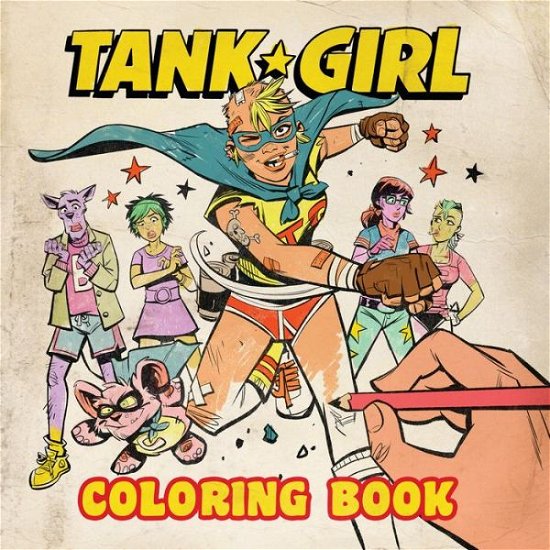 Cover for Alan Martin · Tank Girl Coloring Book (Paperback Book) (2018)