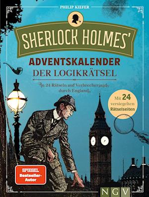 Cover for Philip Kiefer · Sherlock Holmes' Adventskalender Der Logikrätsel (Buch)