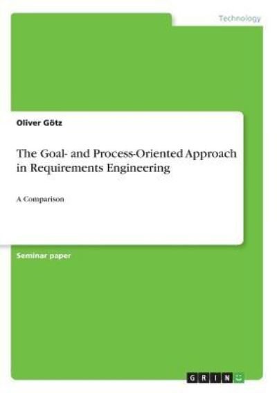 Cover for Götz · The Goal- and Process-Oriented App (Book)