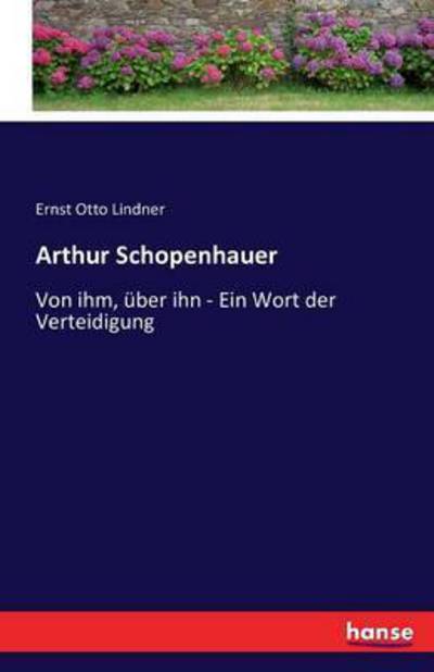 Cover for Lindner · Arthur Schopenhauer (Book) (2016)