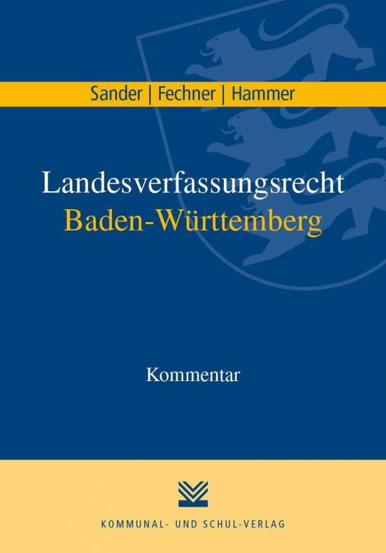 Cover for Sander · Landesverfassungsrecht Baden-Wür (N/A)