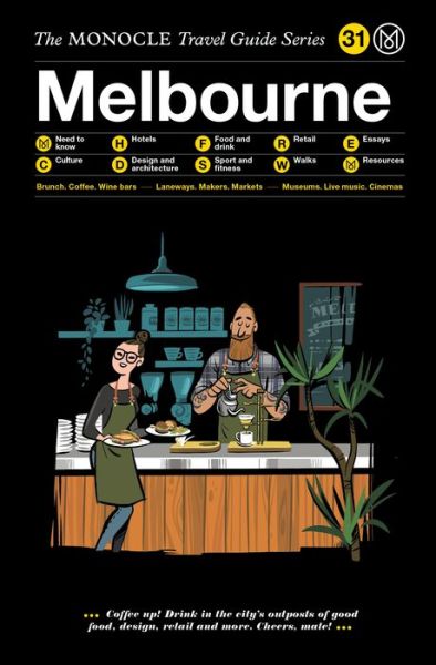 Cover for Melbourne - The Monocle Travel Guide Series (Inbunden Bok) (2018)