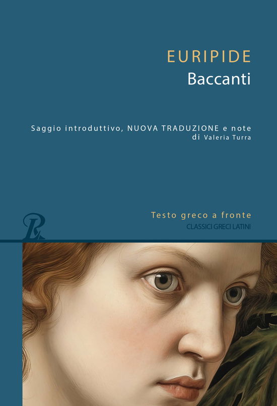 Cover for Euripide · Baccanti. Testo Greco A Fronte (Book)