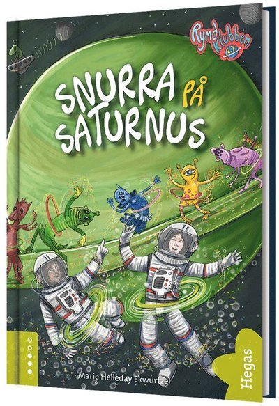 Cover for Marie Helleday Ekwurtzel · Rymdklubben E.T.: Snurra på Saturnus (Indbundet Bog) (2020)