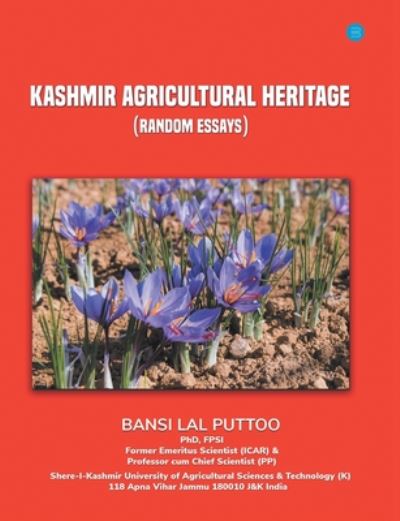 Cover for Bansi Lal Puttoo · Kashmir Agricultural Heritage. (Paperback Book) (2020)