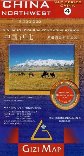 Cover for Gizi Map · China 4 Northwest geogr. Xinjiang Uygur auton. region (Landkart) (2020)