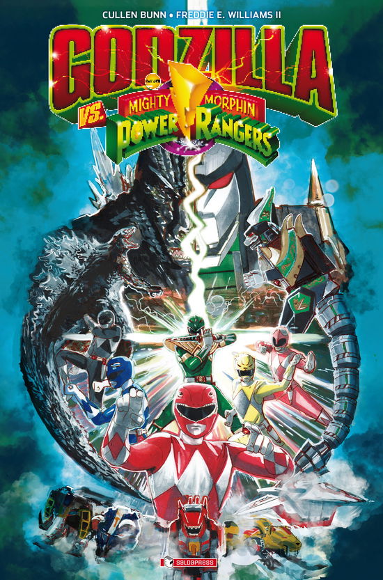 Cover for Cullen Bunn · Godzilla Vs. The Mighty Morphin Power Rangers #01 (Book)