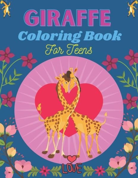 Cover for Drowsa Publications · GIRAFFE Coloring Book For Teens (Pocketbok) (2020)
