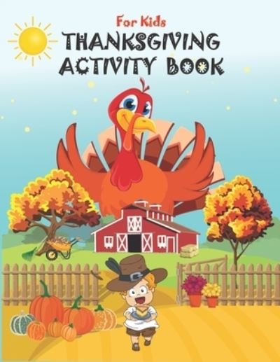 Cover for Ya Platform · Thanksgiving Activity Book for Kids (Paperback Book) (2020)
