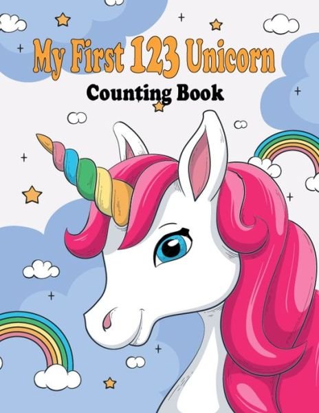 Cover for Zowa Numbers · My First 123 Unicorn Counting Book (Paperback Book) (2020)