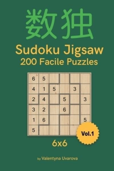 Sudoku Jigsaw - Valentyna Uvarova - Böcker - Independently Published - 9798689888514 - 4 november 2020