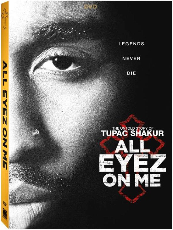Cover for All Eyez on Me (DVD) (2017)