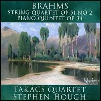 Brahmsstring Quartetpiano Quintet - Takacs Quartethough - Música - HYPERION - 0034571175515 - 29 de octubre de 2007