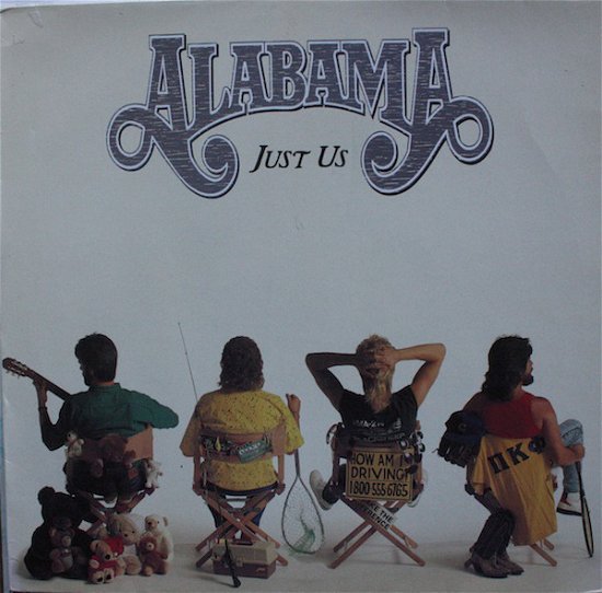 Cover for Alabama  · Just Us (VINYL)