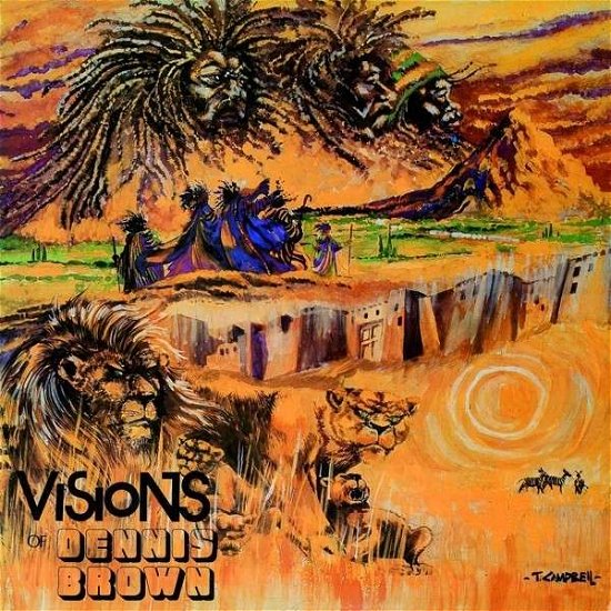 Cover for Dennis Brown · Vision of Dennis Brown (LP) (2013)