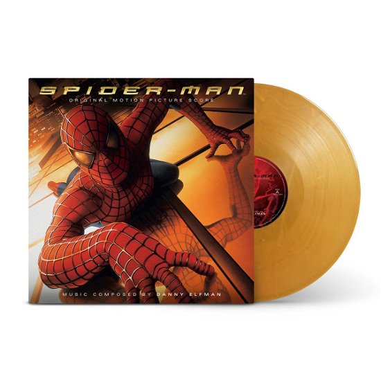Cover for Danny Elfman · Spider-Man - Original Soundtrack (Gold Vinyl) (LP) [Gold edition] (2022)