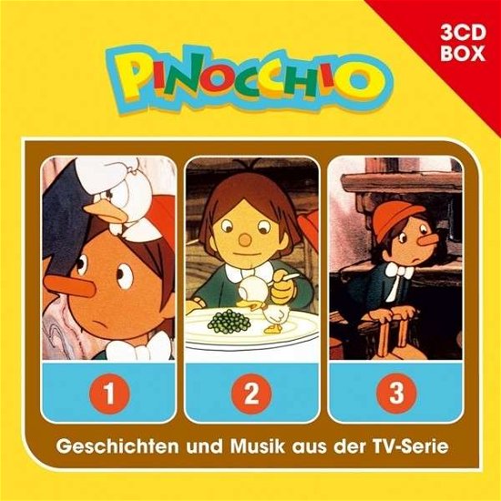 Cover for Pinocchio · Pinocchio-3-cd Hörspielbox (CD) (2015)