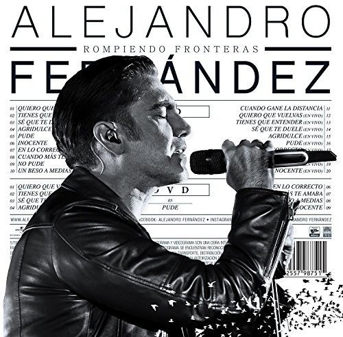 Cover for Fernandez Alejandro · Rompiendo Fronteras (W/dvd) (DVD) (2017)