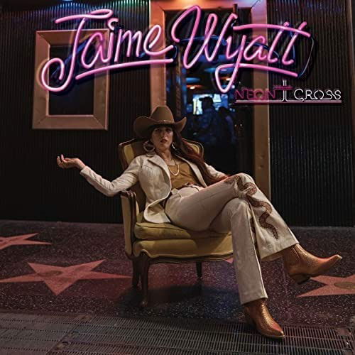 Cover for Jaime Wyatt · Neon Cross (Purple Candy Swirl Vinyl) (LP) (2021)