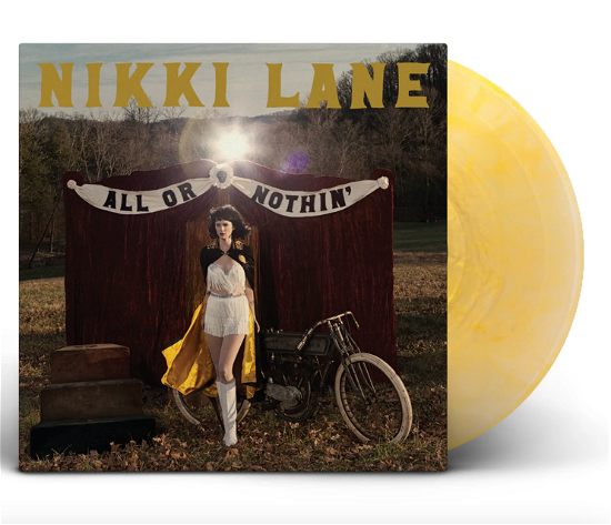 Cover for Nikki Lane · All Or Nothin' (Ltd. Yellow &amp; Silver Metallic Swirl Vinyl) (LP) [Limited edition] (2022)