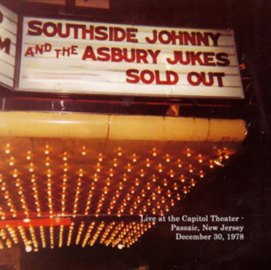 Cover for Southside Johnny and the Asbury Jukes · Live At The Capitol Theater December 30. 1978 (Yellow Vinyl) (LP) (2024)