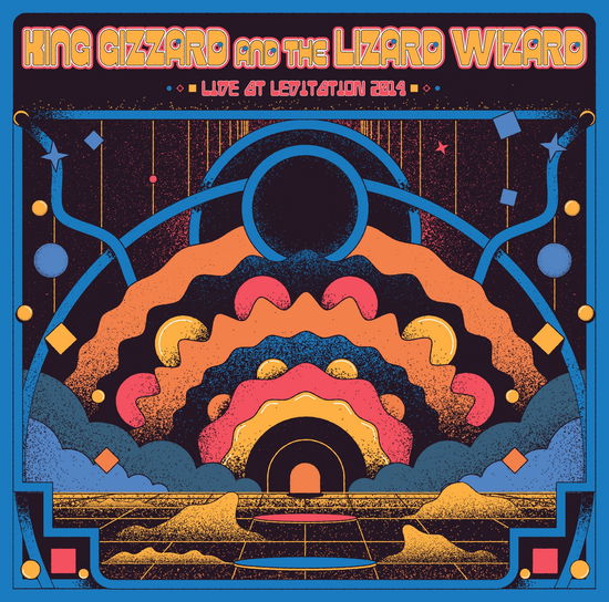 Cover for King Gizzard &amp; The Lizard Wizard · Live At Levitation 2014 (LP) (2025)