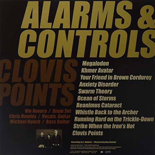 Clovis Points - Alarms & Controls - Muziek - DISCHORD - 0643859181515 - 30 oktober 2014