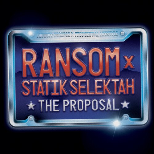 Cover for Ransom &amp; Statik Selektah · Proposal (LP) (2024)