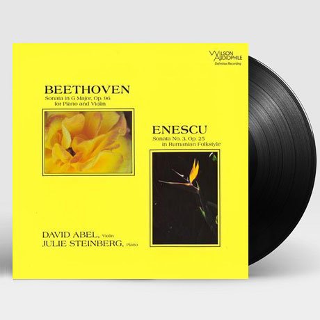 Violin Sonatas - Beethoven / Enescu - Muziek - ANALOGUE PRODUCTIONS - 0753088831515 - 16 november 2016
