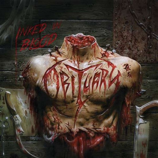 Cover for Obituary · Inked in Blood (LP) (2014)