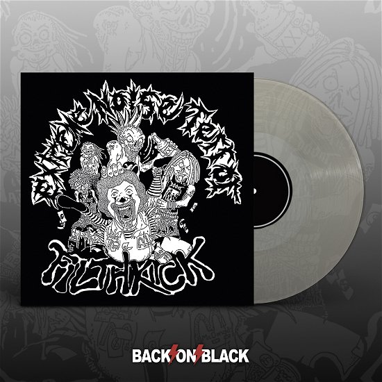 Cover for Extreme Noise Terror / Filthkick · In It For Life (Clear Vinyl) (LP) (2022)