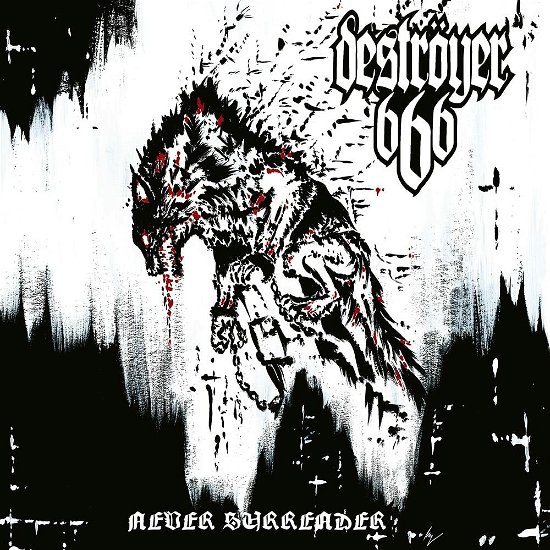 Cover for Destroyer 666 · Never Surrender (White Vinyl) (LP) (2022)