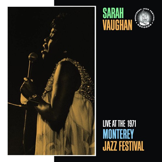 Cover for Sarah Vaughan · Live at the 1971 Monterey Jazz Fest (CD) (2007)
