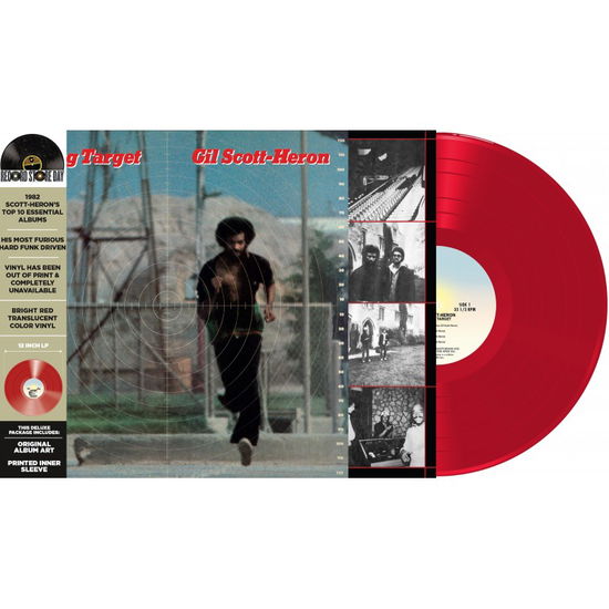 Cover for Gil Scott-Heron · Moving Target (LP) [RSD 2025 Red Vinyl edition] (2025)