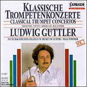 Cover for Ludwig Guttler · Trompeten Konzerte (CD) (2009)