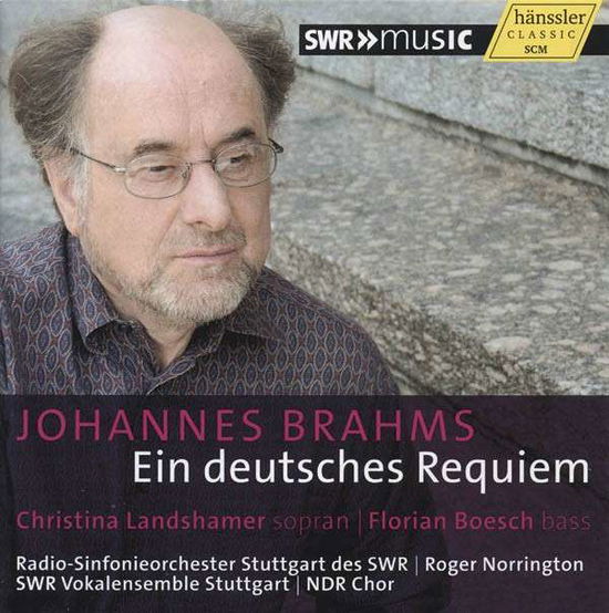 Cover for Brahms / Norrington / Swr Radio Sym Orch Stuttgart · Ein Deutsches Requiem (CD) (2015)