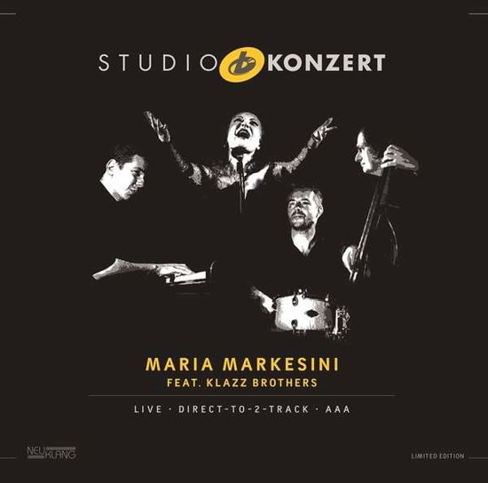 Cover for Markesini,maria &amp; Klazz Brothers · Maria Markesini Klazz Brothers Studio Konzert (LP) (2025)