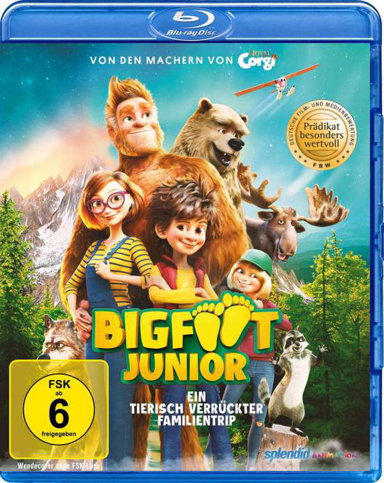 Bigfoot Junior-ein Tierisch Verrückter - Babbit,george / Troullard,kylian / Victor,alexis/+ - Elokuva -  - 4013549111515 - perjantai 10. joulukuuta 2021