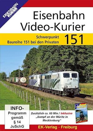 Cover for Eisenbahn Video-kurier 151,dvd (DVD)